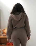 CozyCloud Jacket & Joggers in the color Driftwood