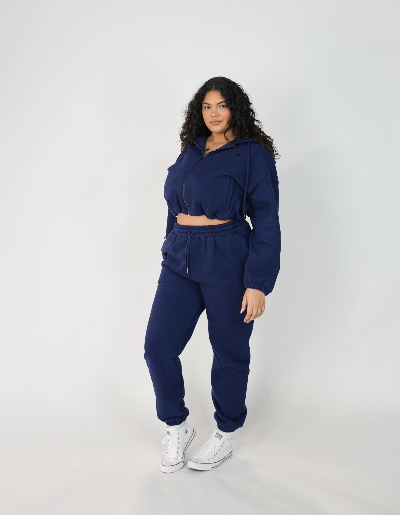 CozyCloud Joggers Blackberry & matching CozyCloud Jacket