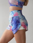 Love Fitness Breeze Runners in a beautiful vibrate watercolor print