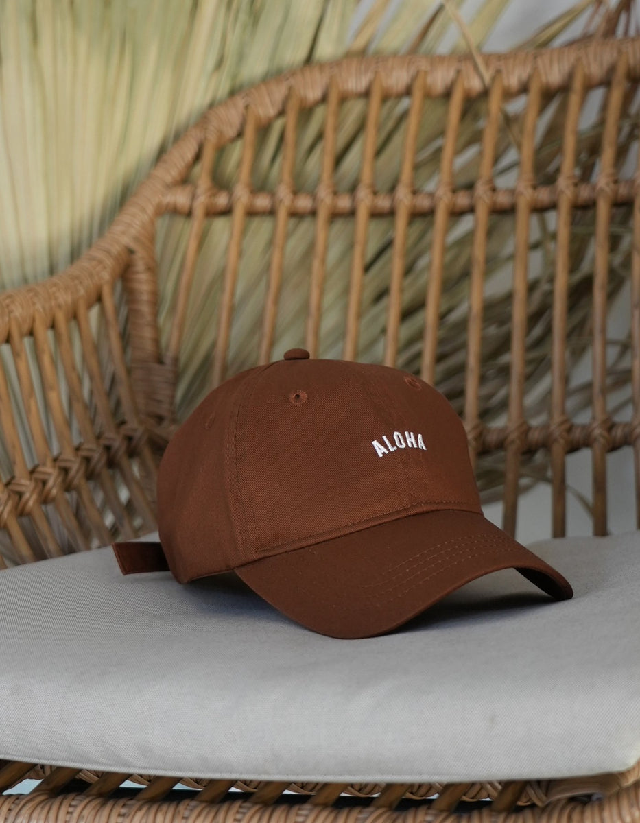Mini Aloha Dad Cap- Black main image 1