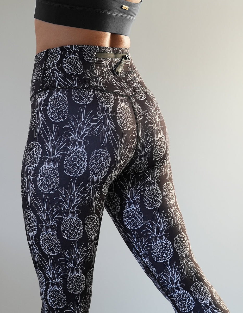 Love Fitness Apparel - Pineapple Leggings - Dusty Blue - Military & First  Responder Discounts