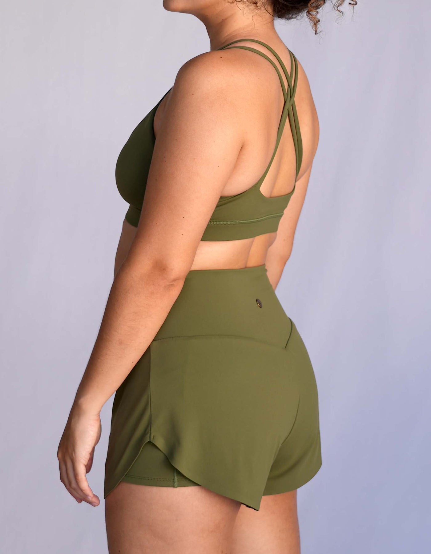 Love Fitness Breeze Runners Olive Green