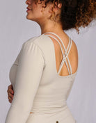 Love Fitness Edith Long Sleeve in the color stone