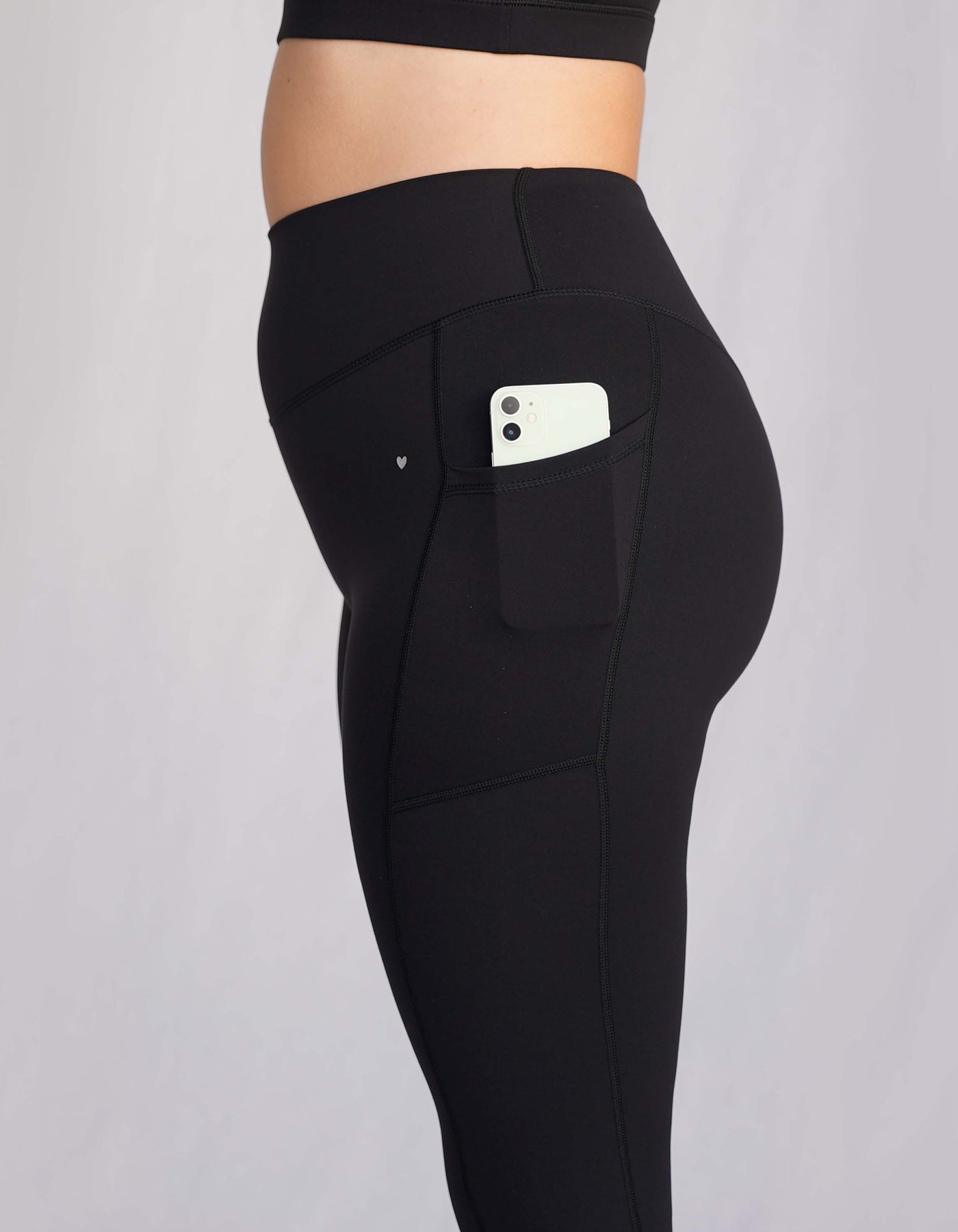 Love Fitness Effortless Pocket Leggings Black