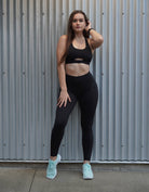 Love Fitness Apparel Black Elite Pocket Leggings
