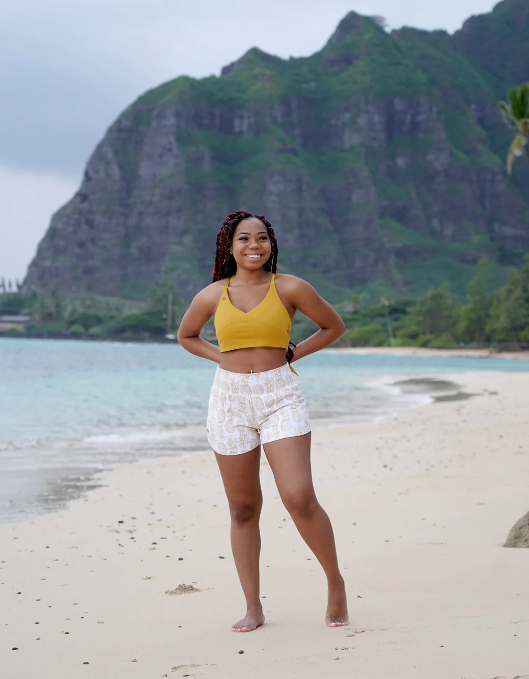 Pineapple Runners outfit