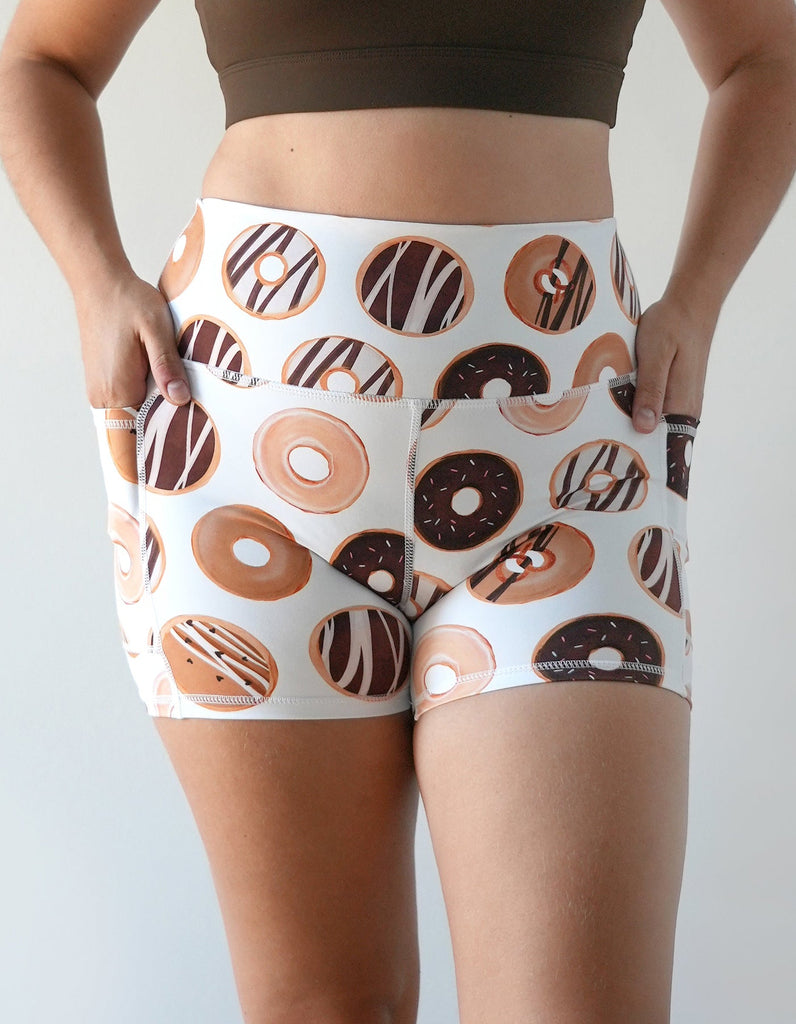 Donut Shorts - Chocolate