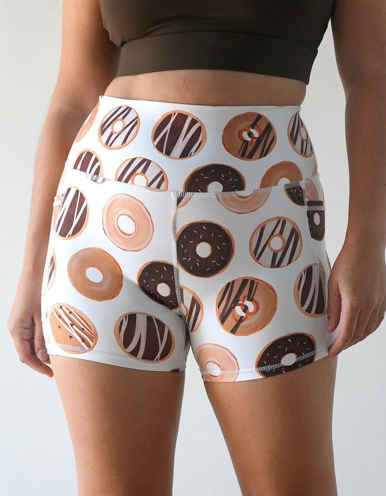 Donut Shorts - Chocolate