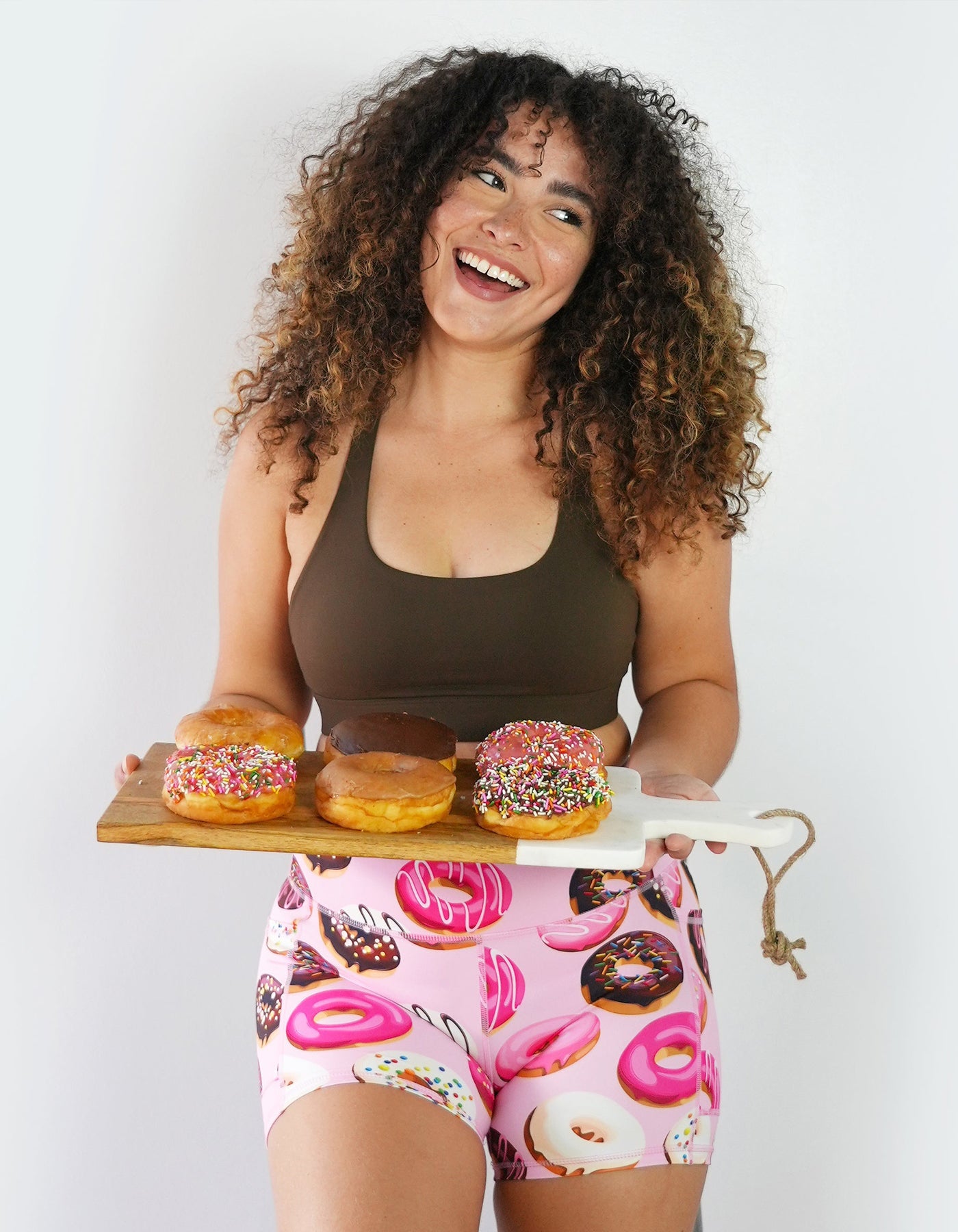 Donut Shorts - Pink