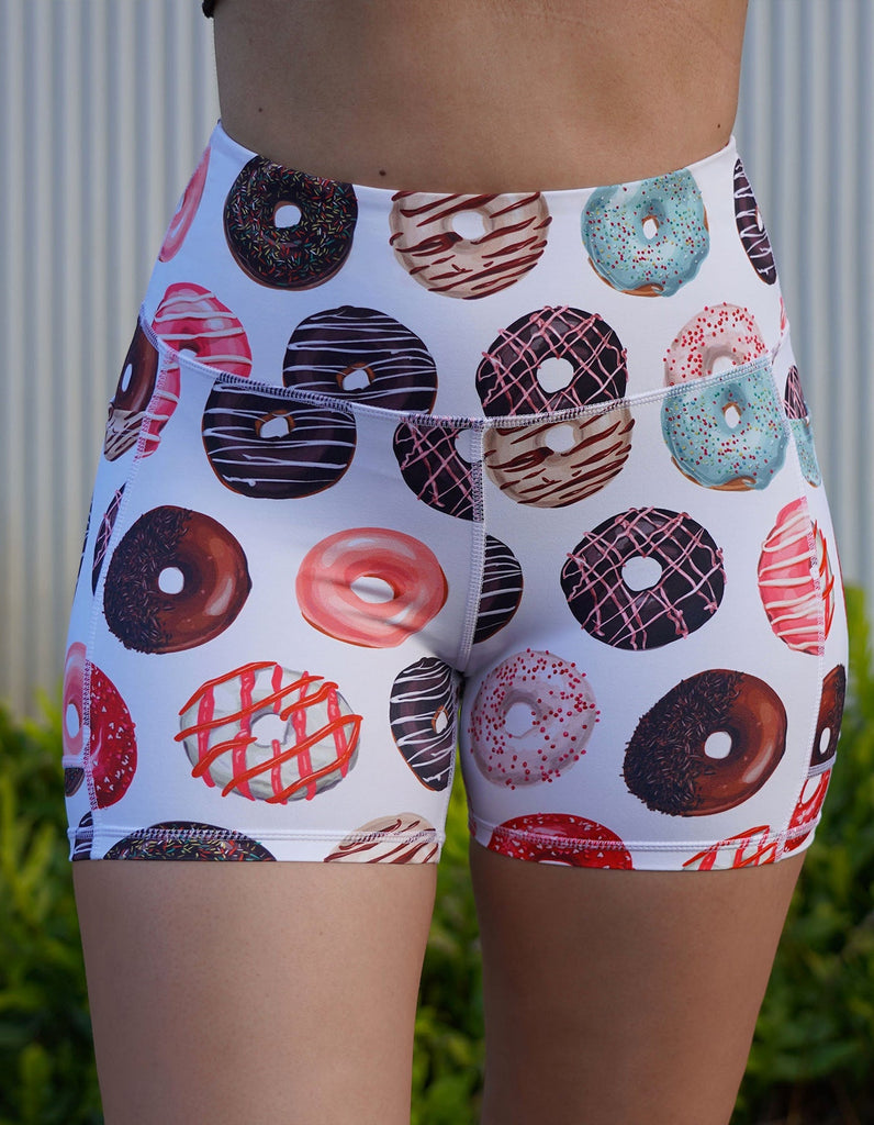 Donut Shorts - White