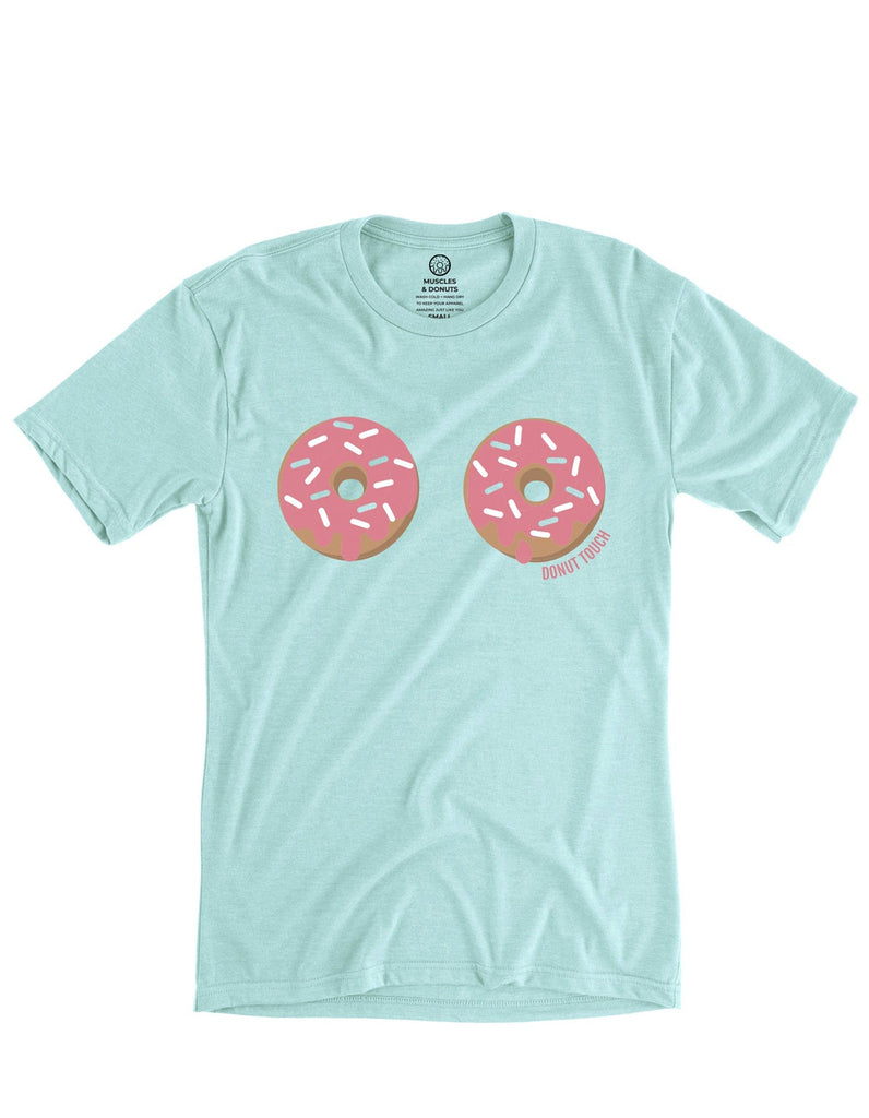 DONUT TOUCH! Dusty Blue Tee