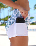 Love Fitness Pineapple Runners in our new colorway evergreen. Featuring the underneath liners with pockets.