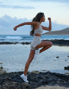 Love Fitness Breeze Runners for running shorts in the color stone
