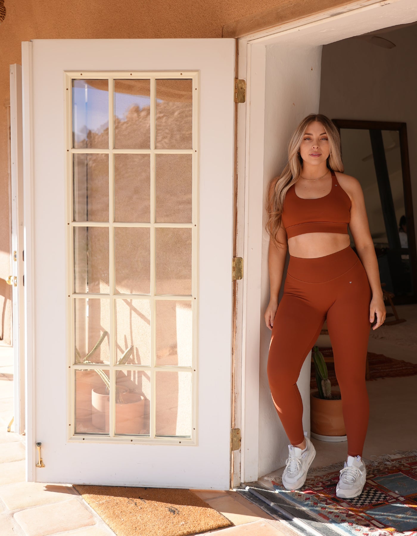 Love Fitness Impact Sports Bra Terracotta