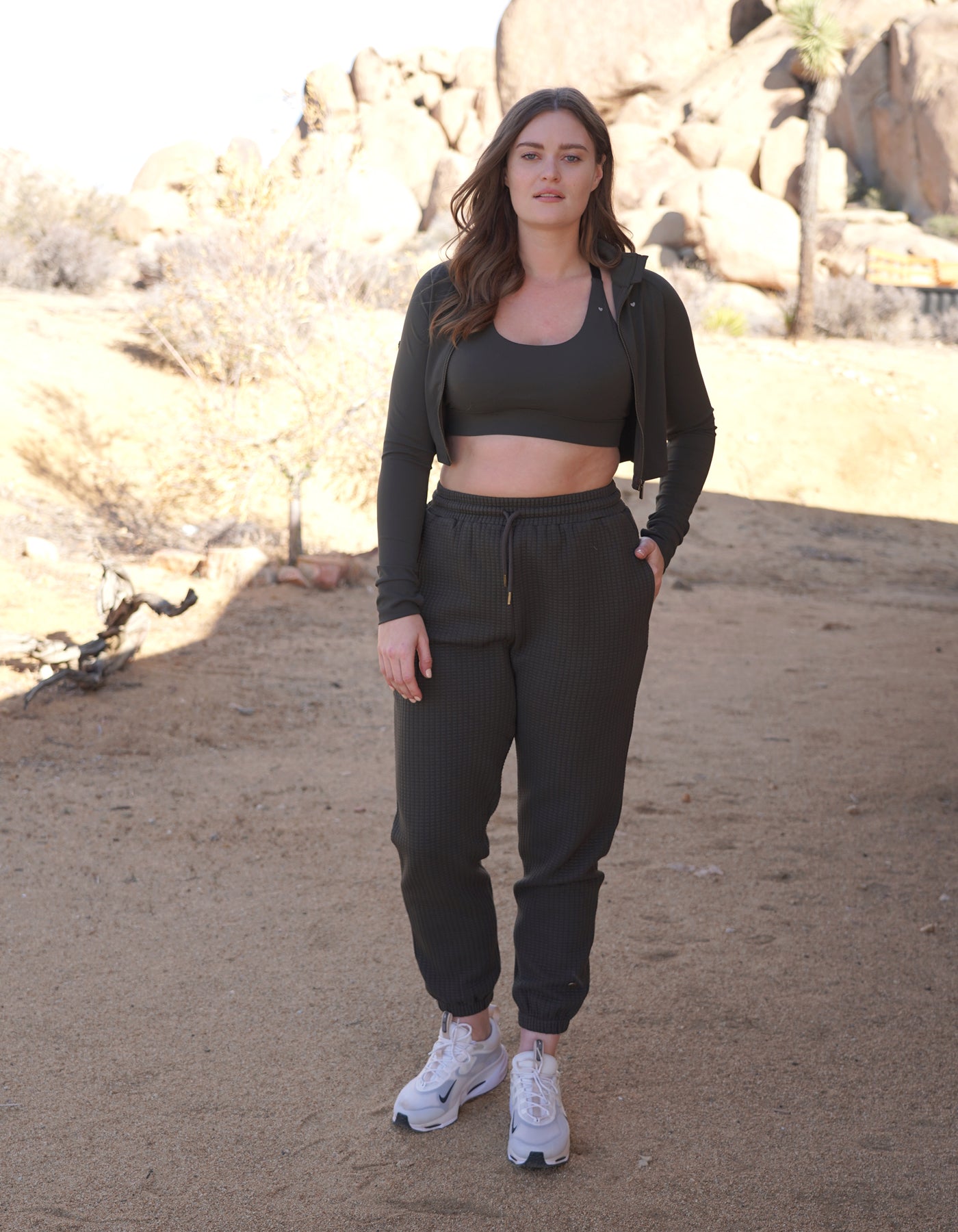 Love Fitness Impact Crop Jacket Scorpion