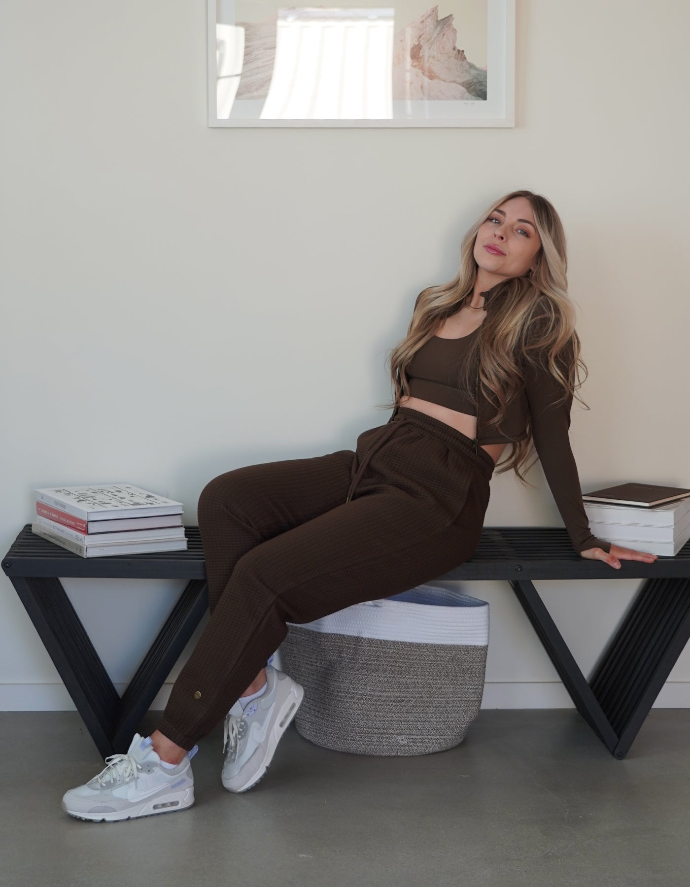 Love Fitness Impact Crop Jacket Canyon