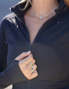 Love Fitness Apparel Impact Jacket activewear black with zipper pockets