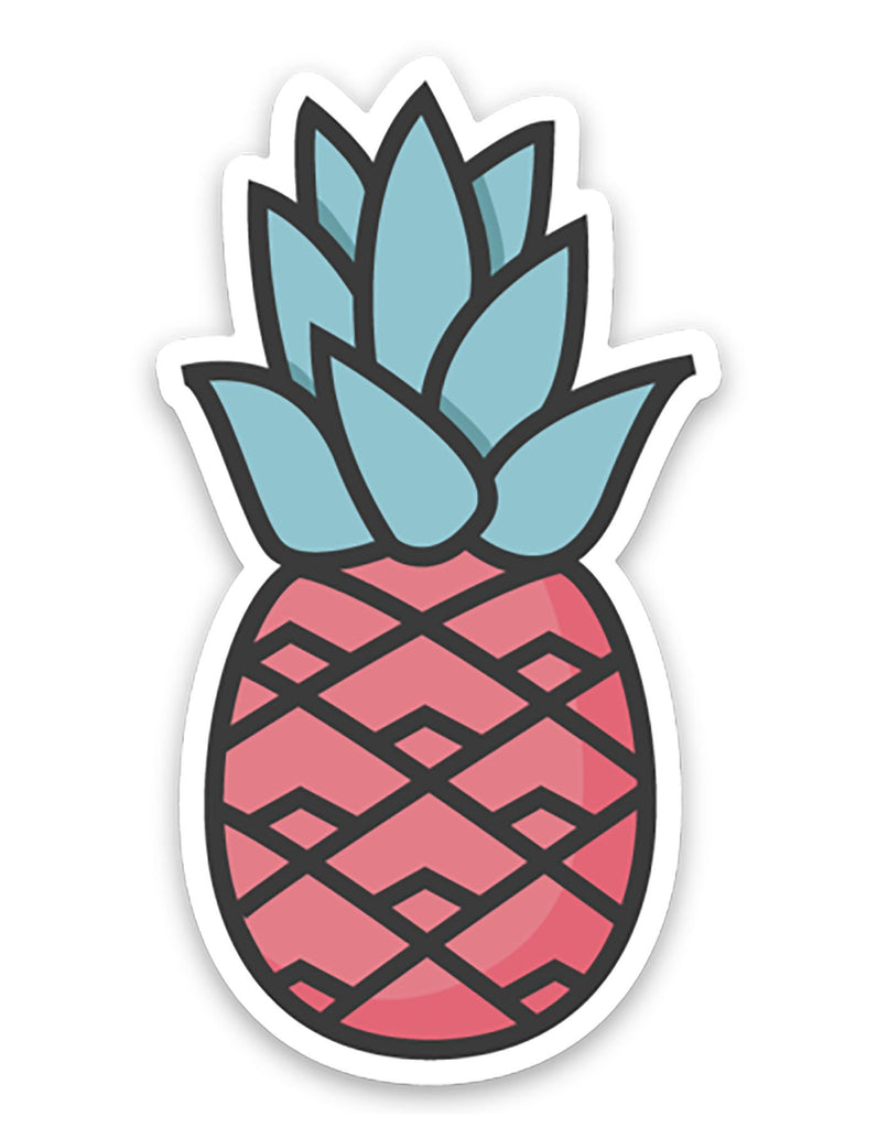 Pink Pineapple Sticker