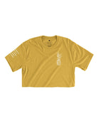 Pineapple Logo Crop Top - Honey