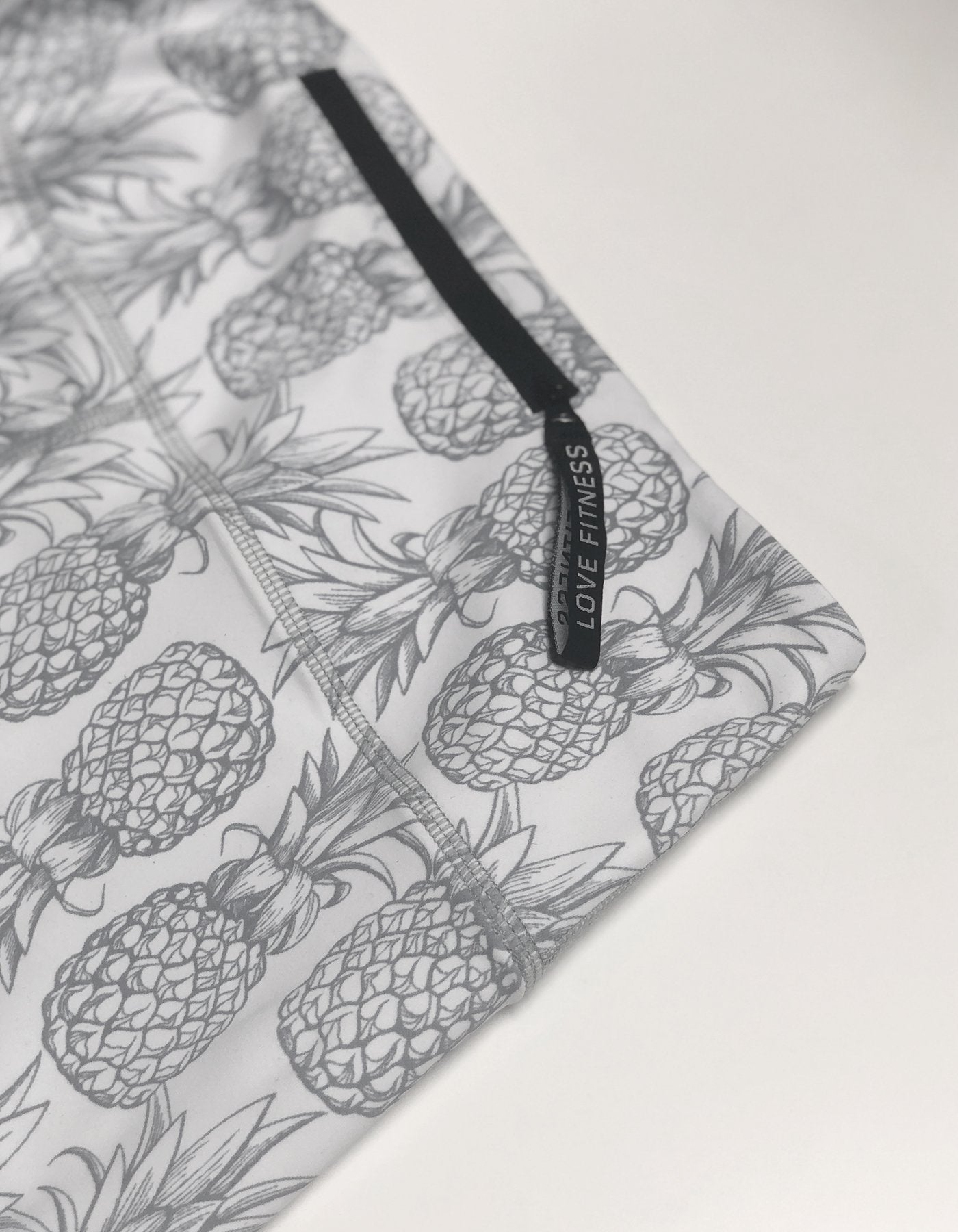 Love Fitness Apparel White Pineapple leggings Pineapple fitness pants