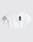 Teal Pineapple Logo - Cropped Tee